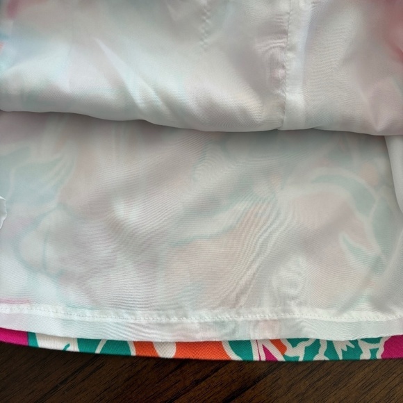 Anne Klein tropical print shift dress size 10 - Picture 9 of 14